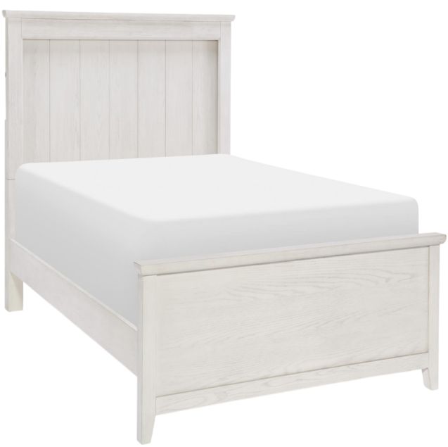 Legacy Kids Teen Ashton Bleached Linen Twin Youth Panel Bed-0