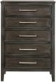 New Classic® Home Furnishings Andover 4-Piece Nutmeg Queen Panel Bedroom Set with Chest-4
