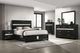 Coaster® Miranda 5-Piece Black Eastern King Panel Bedroom Set-1