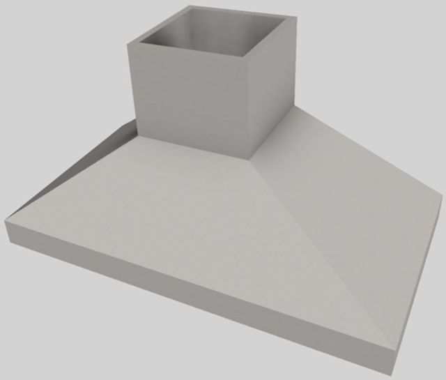 Vent-A-Hood® 54" Stainless Steel Euro-Style Island Range Hood-3