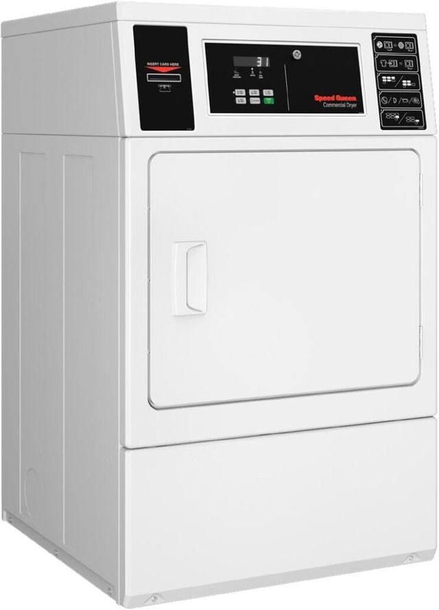 Speed Queen Commercial White 27" Commercial Dryer-0