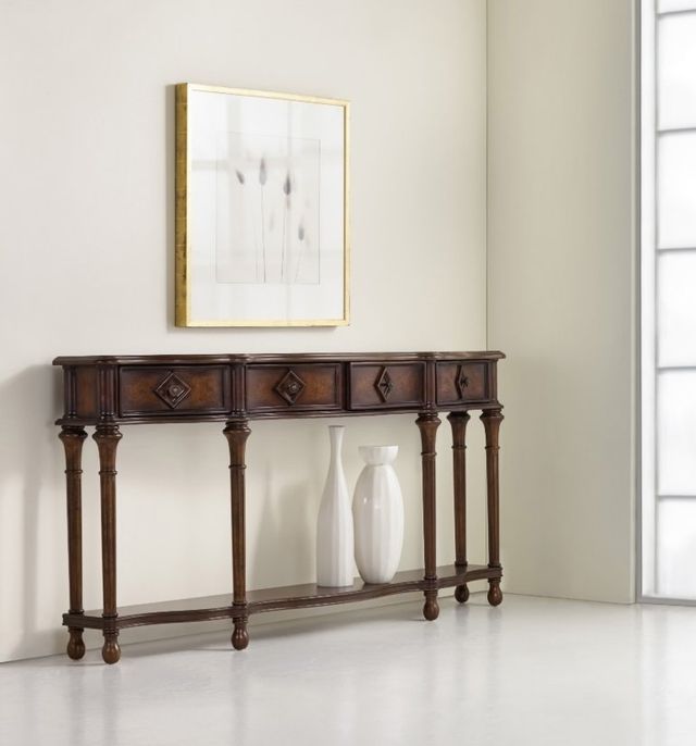 Hooker® Furniture Melange Dark Wood 72'' Hall Console-1