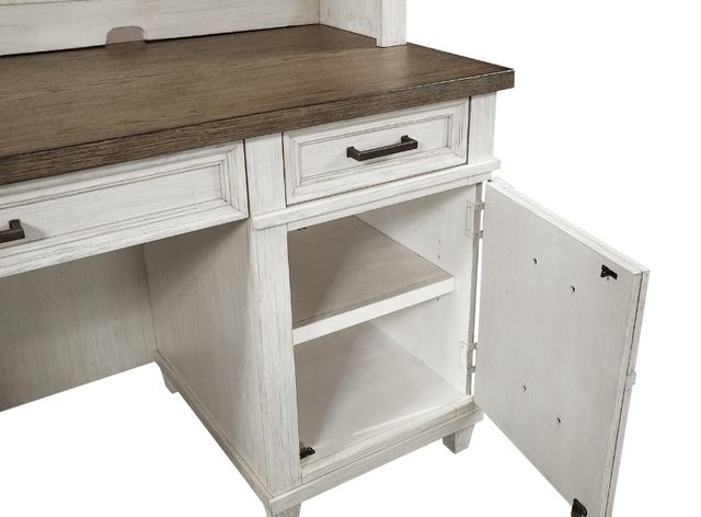 aspenhome® Caraway Aged Ivory Credenza Desk-3
