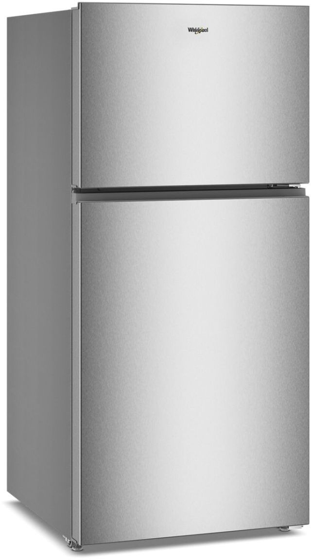 Whirlpool® 30" 19.3 Cu. Ft. Fingerprint Resistant Stainless Steel Top Freezer Refrigerator with Total Coverage Cooling-2