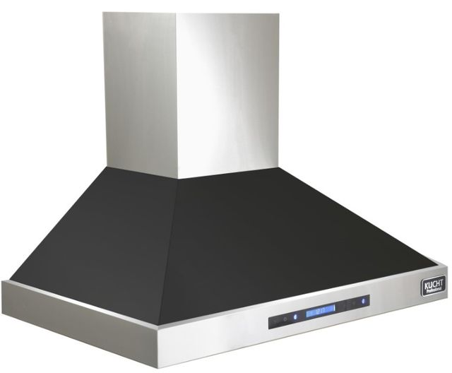 Kucht Professional 30" Black Wall Mounted Range Hood-0
