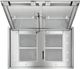 Best® HBC1 Series 43" Brushed Stainless Steel Island Range Hood -2