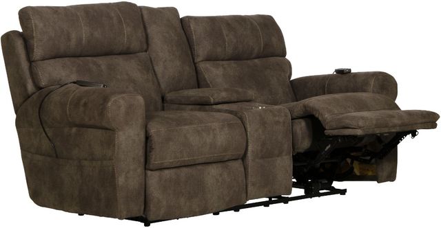 Catnapper® Tranquility Pewter Power Reclining Loveseat-1