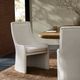 Four Hands Blaire Crypton Nomad Snow Dining Chair-1