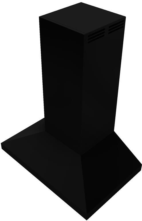 Vent-A-Hood® 30" Black Air Recover System (ARS) Euro-Style Duct-Free Wall Mounted Range Hood-2