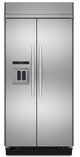 KitchenAid Architect® Series II 25.3 Cu. Ft. Side-by-Side Refrigerator-Stainless Steel-0