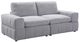 Primo International™ Momento Light Gray 2-Piece Modular Loveseat-0