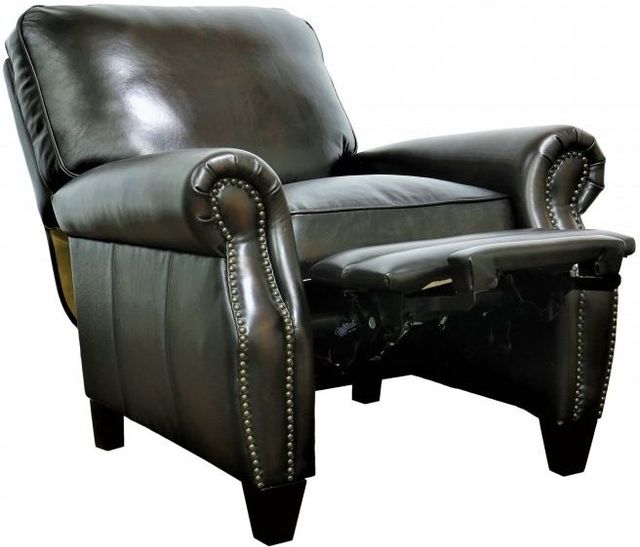 BarcaLounger® Briarwood Stetson Coffee Leather Manual Recliner-1