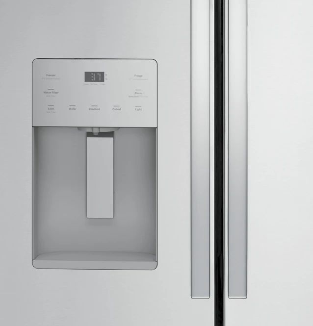 GE® 36" 25.6 Cu. Ft. Fingerprint Resistant Stainless Steel French Door Refrigerator-4
