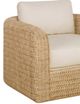 Century® Curate Bottega Flax/Natural Swivel Chair-2