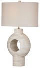 Bassett Mirror Kent Cream Table Lamp-1