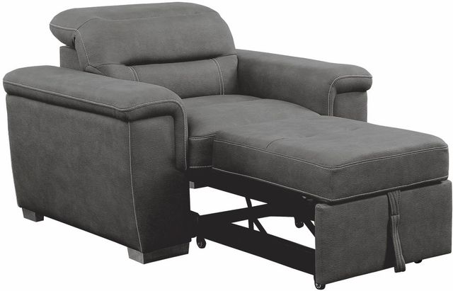 Homelegance® Alfio Chair with Pull-out Ottoman-3