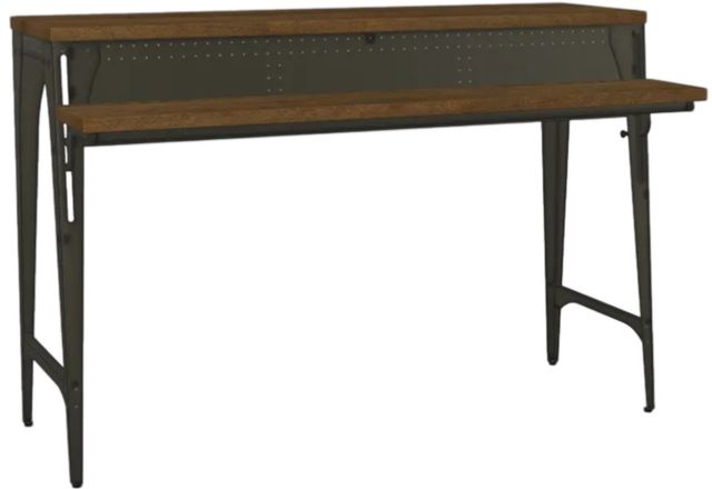 Amisco Customizable Elwood Short Island Table Metal Base and Top-0