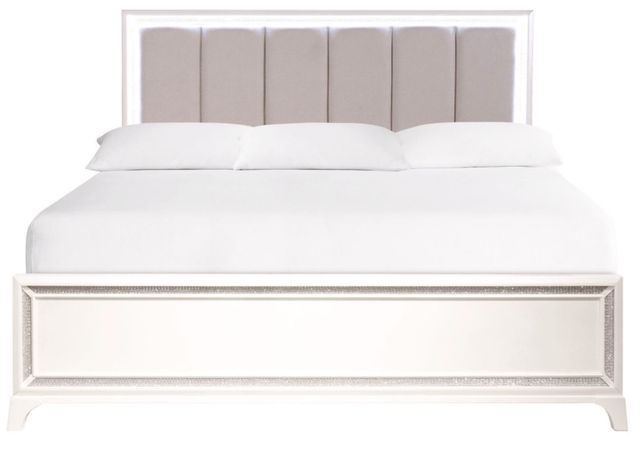 Steve Silver Co. Cassie Pearl King Panel Bed-2