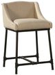 Furniture Classics Beige/Black Counter Stool-0