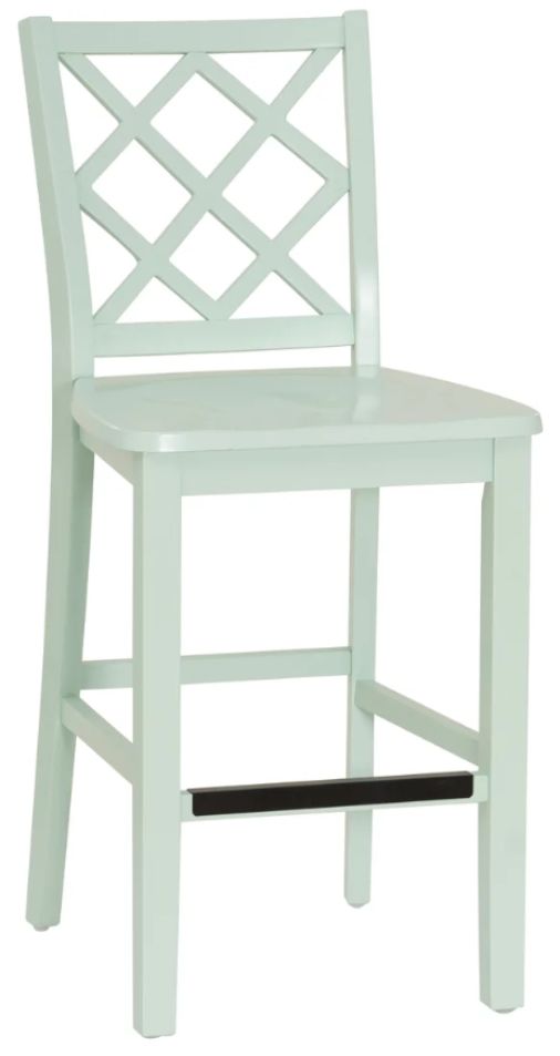 Powell® Maui Mint Green Counter Stool -0
