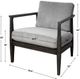 Uttermost® Brunei Gray Accent Chair-2