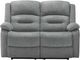 Monarch Specialties Inc. Blue Power Reclining Loveseat with USB Ports-0