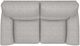 La-Z-Boy® Reese La-Z Time® Salt and Pepper Full Reclining Loveseat-2