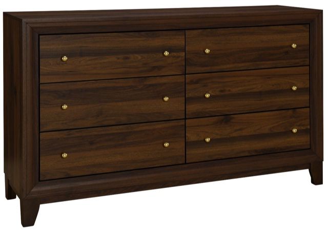 Coaster® Welsley 4-Piece Walnut Queen Bedroom Set-3