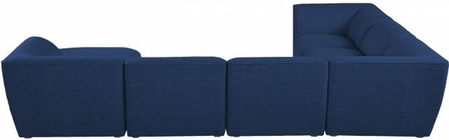 Meridian Furniture Miramar 7-Piece Navy Modular Sectional Sofa Set-1