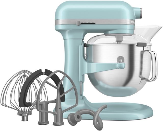 KitchenAid® Mineral Water Blue 7 Quart Bowl-Lift Stand Mixer-4