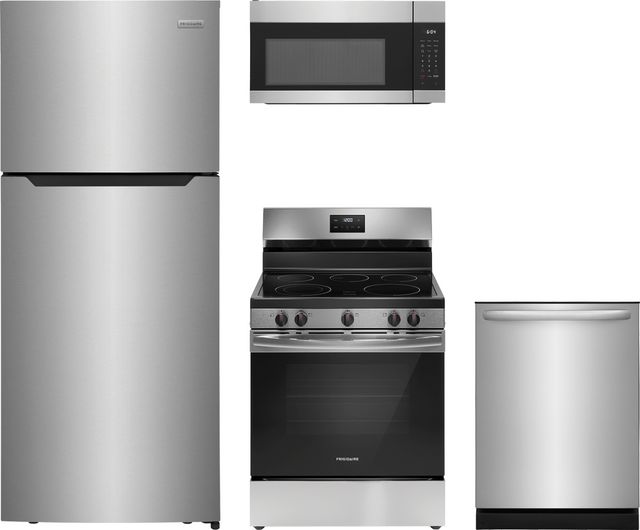 Frigidaire® 4 Piece Stainless Steel Kitchen Package