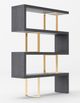 VIG Furniture Modrest Maze Gold Bookcase-0