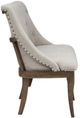 Magnussen Home® Roxbury Manor Beige/Homestead Brown Dining Bench-3