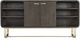 Hooker® Furniture Commerce and Market Metropolitan Dark Wood/Gold Credenza-1