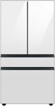 Samsung Bespoke 18" White Glass French Door Refrigerator Top Panel-1