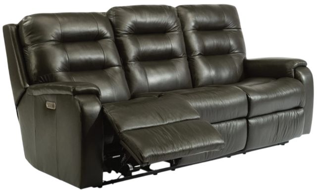 Flexsteel® Customizable Arlo Power Reclining Sofa with Power Headrest and Lumbar-2