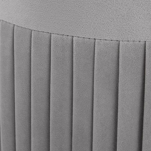 Olliix by Madison Park Holt Light Grey Accent Ottoman-2
