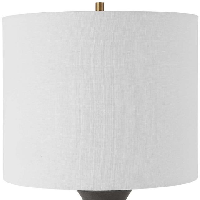 Uttermost® Fountain Black Buffet Lamp-3