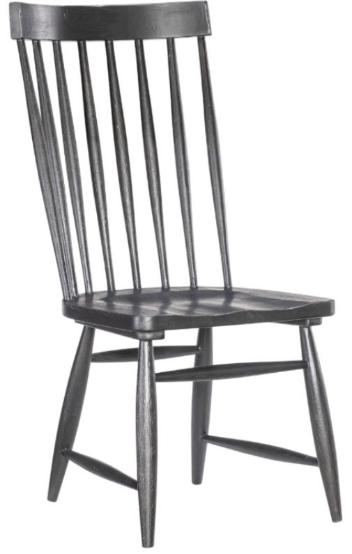 Legacy Classic Vintage Market Kettle Black Windsor Dining Side Chair-0