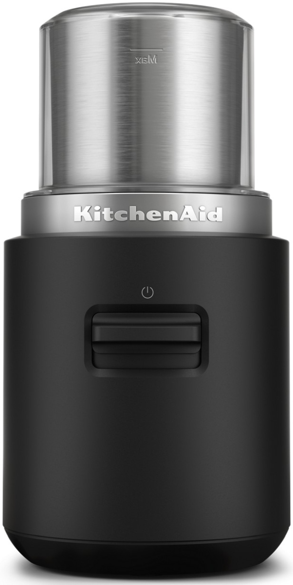 KitchenAid Go Black Matte Cordless Coffee Grinder MVB Appliance Mattress Ocala and Leesburgh FL