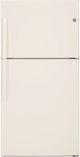 GE® 21.1 Cu. Ft. Bisque Top Freezer Refrigerator-0