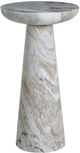 Renwil® Mercura White Small Accent Table-0