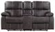 Emerald Home Jessie James Gray Power Reclining Loveseat-3