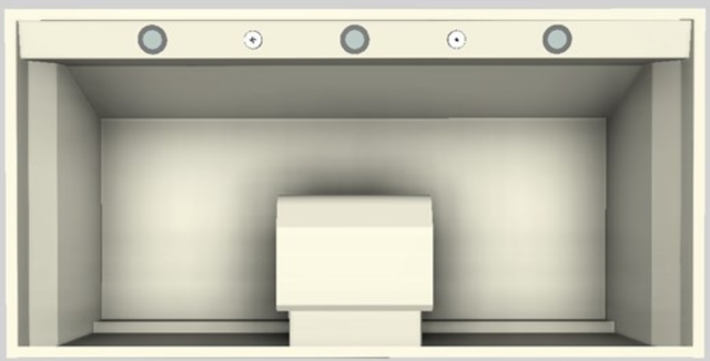 Vent-A-Hood® Designer Series 48" Biscuit Wall Mounted Range Hood-1