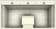 Vent-A-Hood® Designer Series 48" Biscuit Wall Mounted Range Hood-1