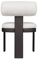 Uttermost® Uttermost® Bolster Oyster White Aluminum Indoor-Outdoor Dining Chair with Cushion-4