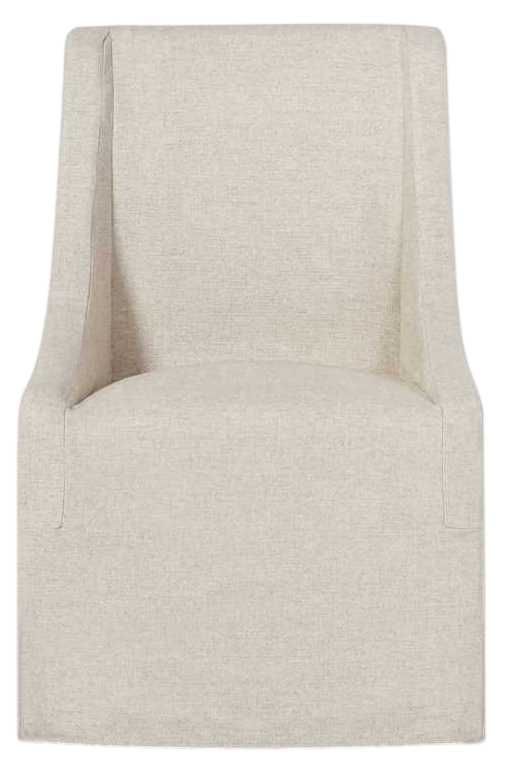 Classic Home Warwick Oatmeal Rolling Wingback Dining Chair-3