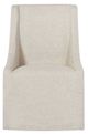 Classic Home Warwick Oatmeal Rolling Wingback Dining Chair-3