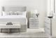 Vanguard® Furniture Compendium Jensen Interest Ivory Bench-4