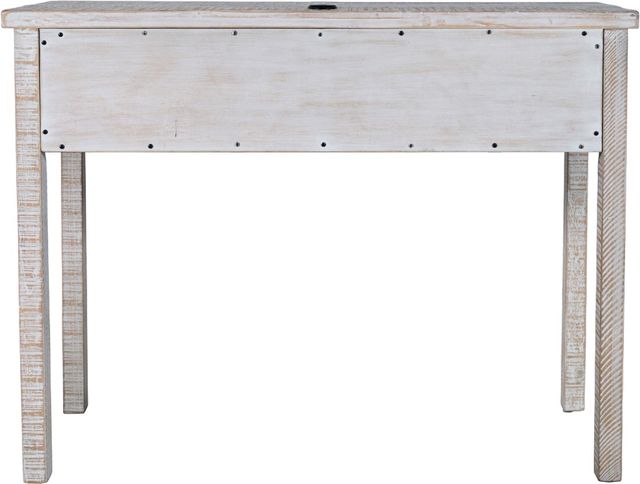 Jofran Inc. North Coast White Wash 3-Drawer Accent Console-3